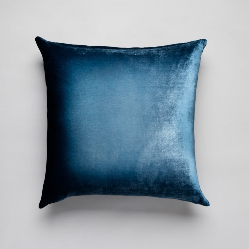 Velvet Ombre Square Pillows 18 x 18”
