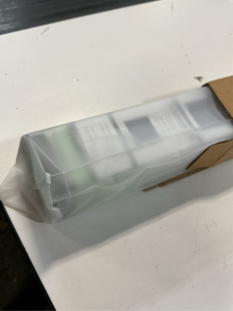 Condition photo showing Good Condition for aosky blackout roller shades cordless blinds for windows, free-stop shades with valance, thermal insulated fabric, uv protection, natural woven blinds for home and office (18" w x 72" h, white) white 18"w x 72"h