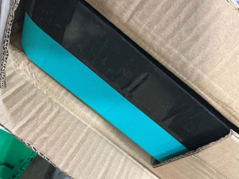 Condition photo showing Good Condition for gymmage aerobic exercise step, adjustable aerobic stepper for exercise, workout step platform for step up, 26.5" step deck with 4” 6” 8” adjustable height risers, women home gym cardio fitness turquoise