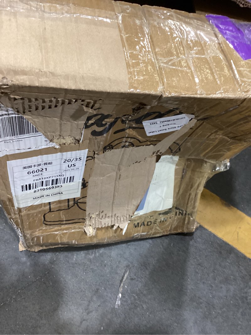 Condition photo showing As Is for electric ice crusher