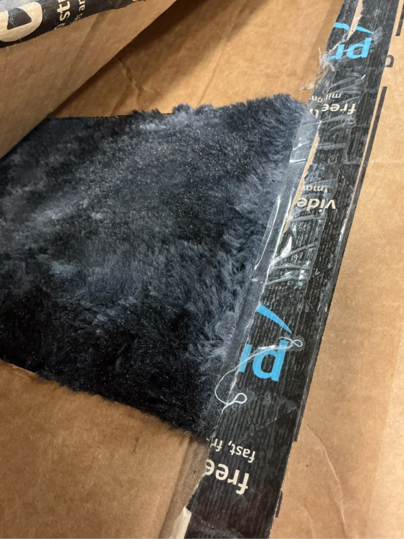 Condition photo showing Good Condition for bedsure gentlesoft sherpa fluffy blanket queen size for bed - fleece warm and cozy for women gift, plush & fuzzy faux fur christmas blanket for couch, sofa decor, tie dye design, black, 90x90 inches 03 - tie dye black queen (90" x 90")
