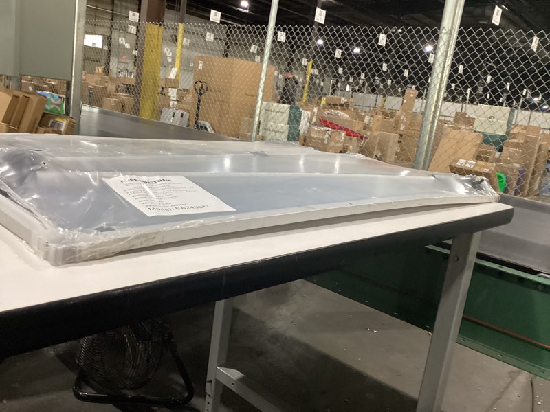 Condition photo showing As Is for BENT VIZ-PRO Magnetic Portable Easel Dry Erase Board, Flipchart Easel Stand Tripod Whiteboard, 24\"W x 36\"L 36 x 24 Inches