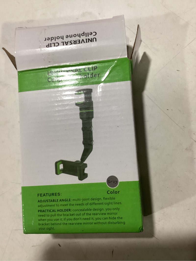 Condition photo showing New/Like New for PKYAA Rearview Mirror Phone Mount Holder for Car, 360° Rotating , Multifunctional Mount Phone and GPS Holder Universal Car Phone Holder for All Smartphones
