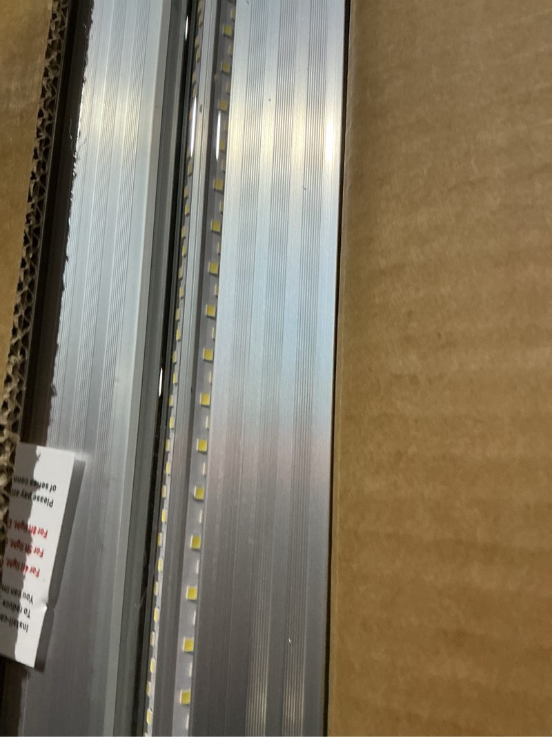 Condition photo showing Good Condition for Super Bright 100w 8ft Led Shop Lights 10-Pack| 5000K 15000lm Linkable 8' Led Ceiling Garage Lighting Light Fixtures For Upgrades Garage Shop Workshop Warehouse Barn Lighting| Fluorescent Replacement