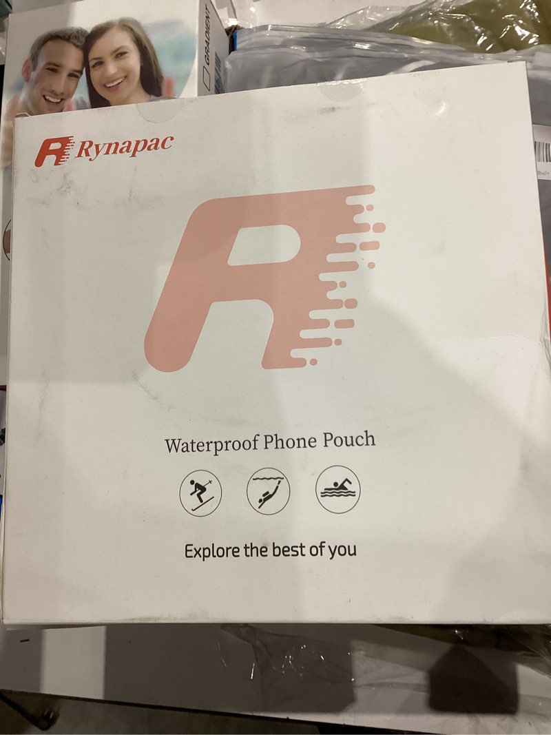 Condition photo showing New/Like New for [Floatable] Waterproof Phone Pouch 2 Pack - [Up to 8.5"] IPX8 Floating Waterproof Phone Case Dry Bags with Adjustable Lanyard for Beach Vacation Travel Cruise Ship Pool Kayak Essentials [Halo Purple + Mint Color]