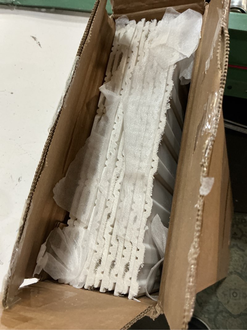 Condition photo showing New/Like New for art3d wainscoting wall panel kit, 37.8" tall beadboard panels for walls, polystyrene board and batten wall panel kit, easy diy decorative trim for living room, kitchen, bedroom – covers 31 sq.ft 37.80" x 9.84" x 0.24" matte white 12