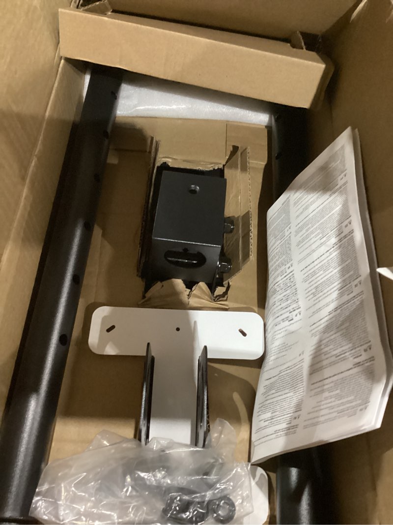 Condition photo showing Good Condition for monTEK Ceiling TV Mount for 23-55 inch Flat Screen Displays, Hanging Adjustable Ceiling TV Bracket Fits Most LCD LED OLED 4K TVs, Pole Ceiling Mount Holds up to 77lbs, Max VESA 400x400mm, TM1009C-MA 23"-55" TV Mount