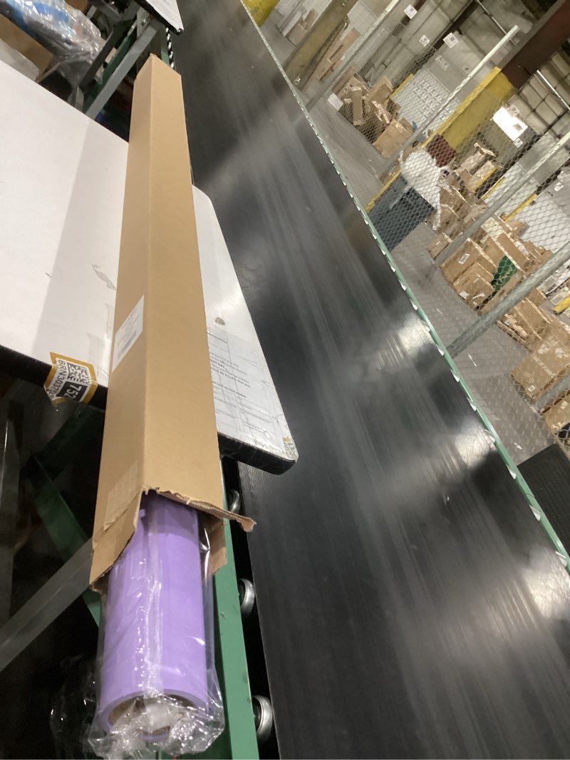 Condition photo showing Good Condition for huamei seamless photography background paper, purple photo backdrop paper 53 inches wide x 16 feet, (4.4x16 feet) (thistle) 4.4 ft x 16 ft thistle