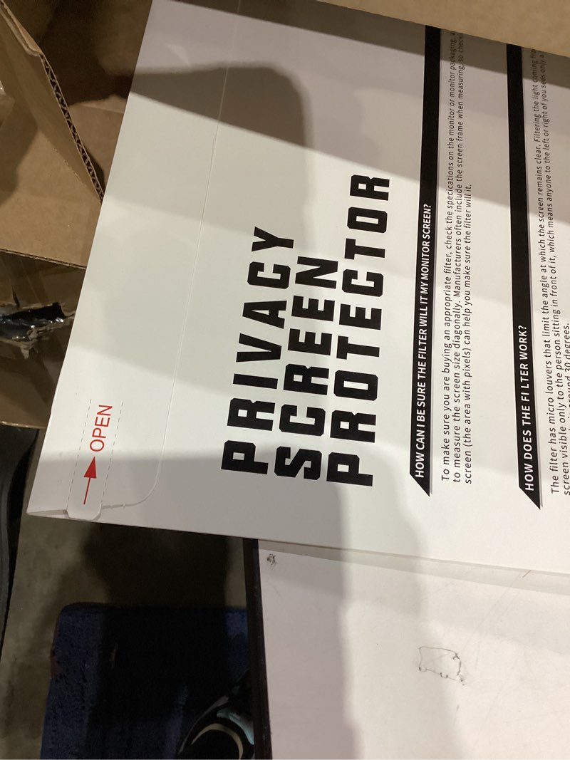 Condition photo showing New/Like New for 22 Inch Privacy Screen for Monitor with 16:10 Widescreen Monitor Blue Light Screen Protector - Anti-Glare - Anti-Scratch Protector Film for Data Confidentiality Privacy Shield [2 Pack] Monitor 22.0'' (16:10)