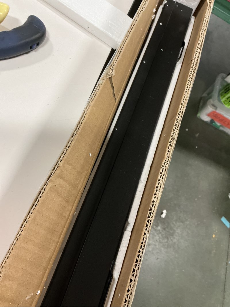 Condition photo showing Good Condition for 35 Graded Sports Card Display Case - Baseball Card Display Frame with UV Protection Clear View Lockable Wall Cabinet for Basketball Collectible Trading Card Black Finish 35 Card - Black - Vertical