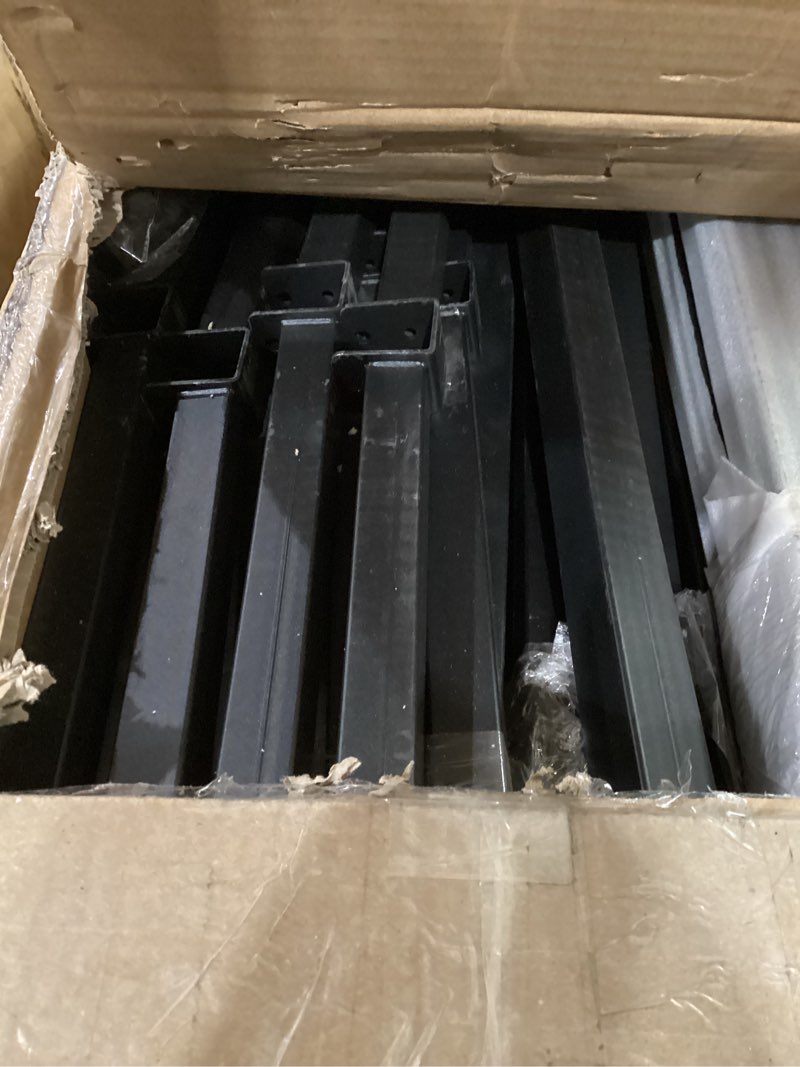 Condition photo showing Good Condition for Updated Folding Table and Chair Rack Cart (Holds 10-16 Chairs & 4-8 Tables), Powder Coated, Perfect for Party, Hotel, Factory, Warehouse, 44.3" L x 31.4" W x 48" H 16 Chairs Capacity