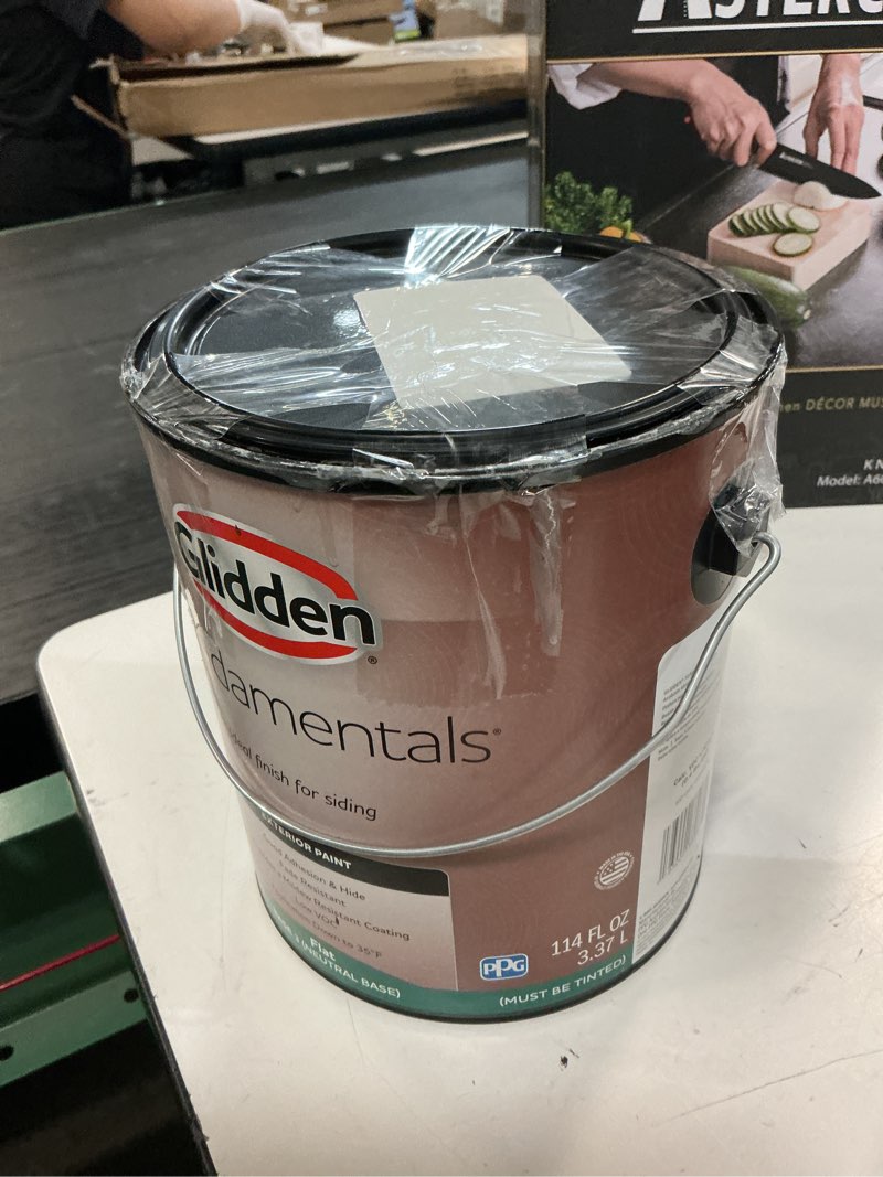 Condition photo showing Good Condition for 5 gal. ppg1094-1 irresistible semi-gloss exterior latex paint