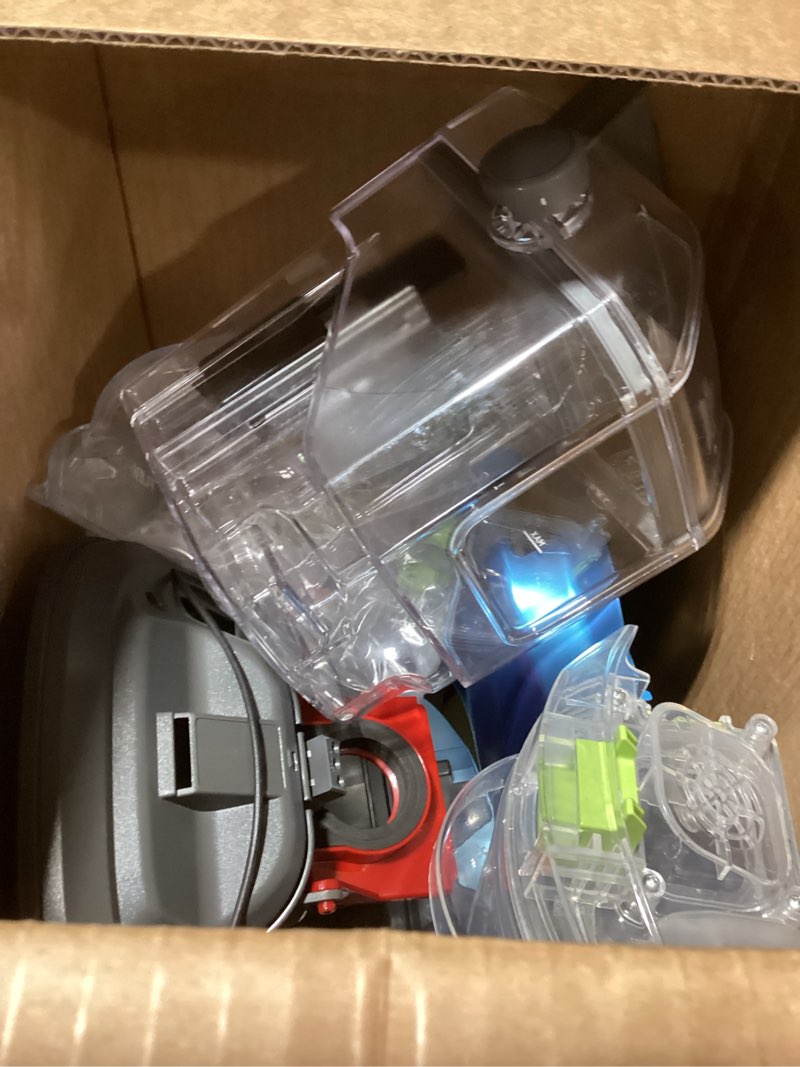 Condition photo showing As Is for Kenmore BC3005 Pet Friendly Lightweight Bagged Canister Vacuum Cleaner with Extended Telescoping Wand, HEPA, 2 Motors, Retractable Cord, and 4 Cleaning Tools, Blue