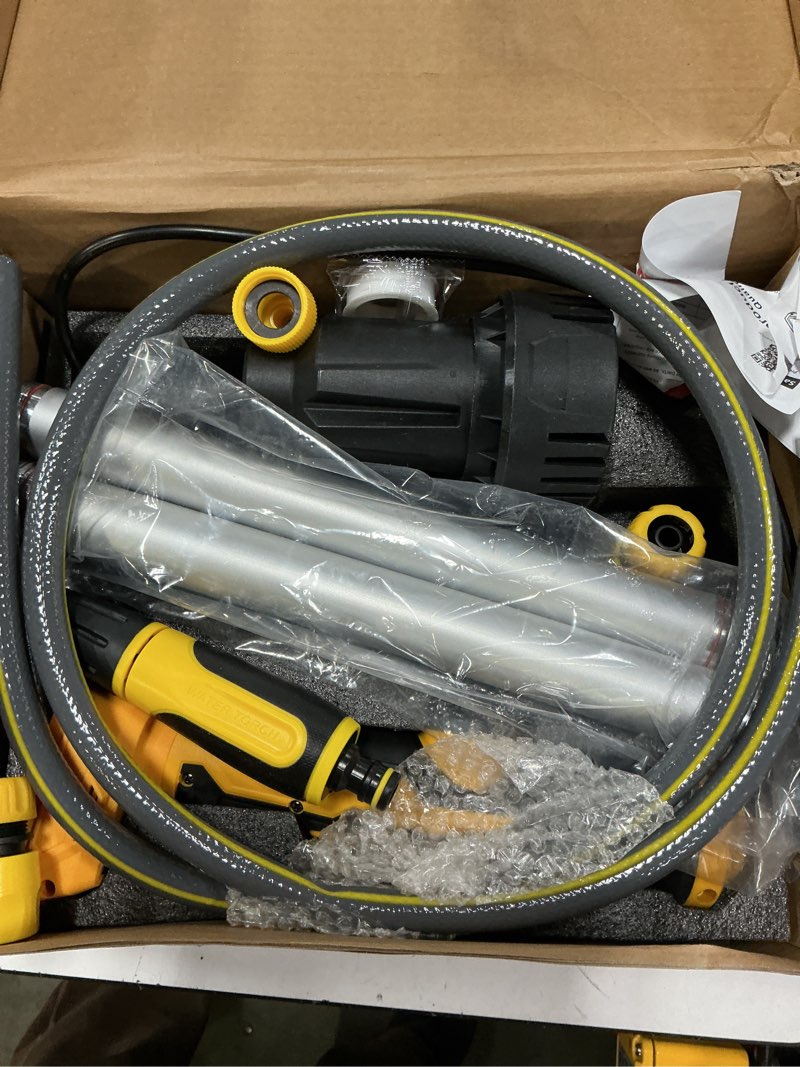 Condition photo showing Good Condition for cordless stick water transfer pump for dewalt 20v max battery, 740gph sump pump submersible utility pump, portable electric water pump for garden basement pool pond rv boat draining (no battery)