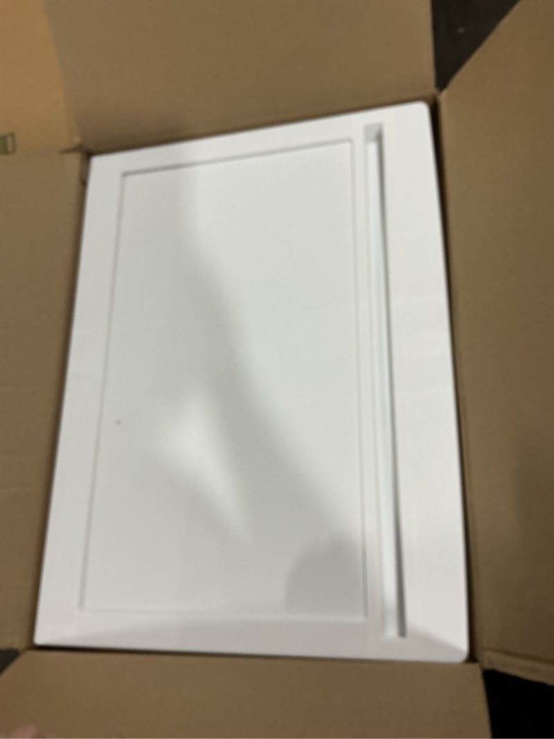 Condition photo showing Good Condition for IRIS USA Plastic Drawer Storage Organizer Rolling Cart, with Wheels Casters, 3-Drawers, for Art Craft Supplies Bathroom Dorm Bedroom Laundry Room, Wide, White White 3 Drawer