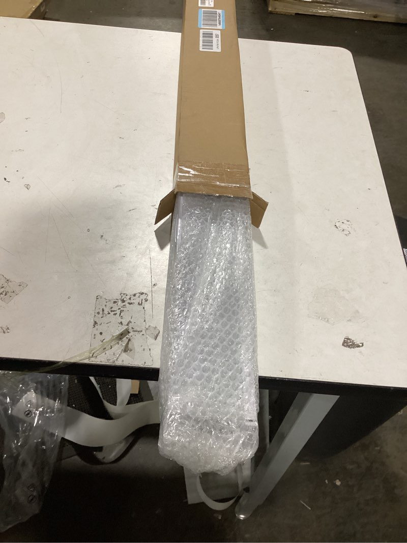 Condition photo showing As Is for Boolegon No Drill Cellular Shades for Indoor Windows,Noise Reducing & Thermal Insulating Honeycomb Blinds,Cordless Free Stop Blackout Blinds Easy to Install,37" W x 64" H,Blackout White Blackout White 37"W x 64"H