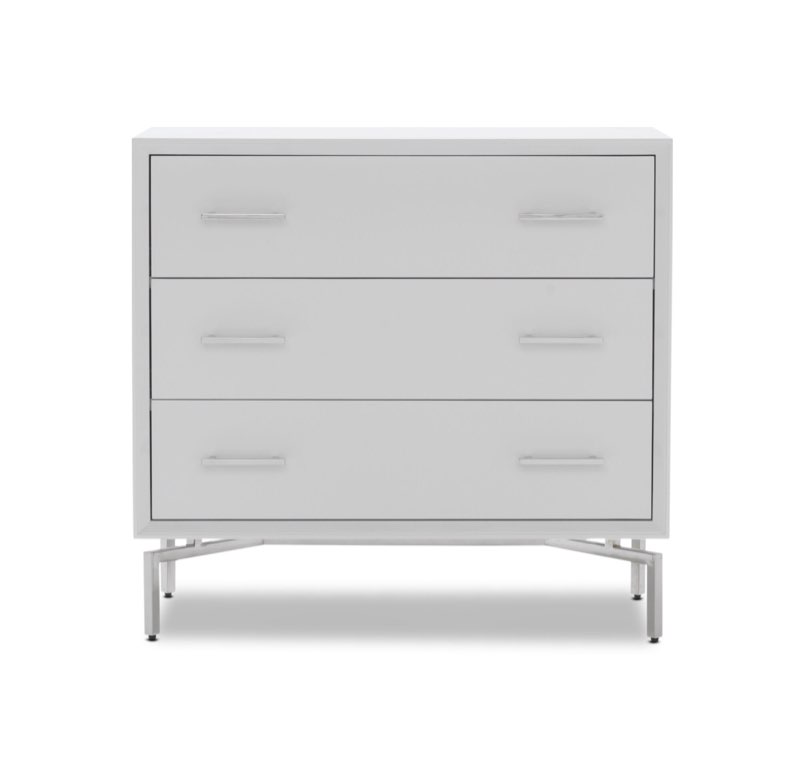 ming 3 drawer chest top (missing legs hardware)