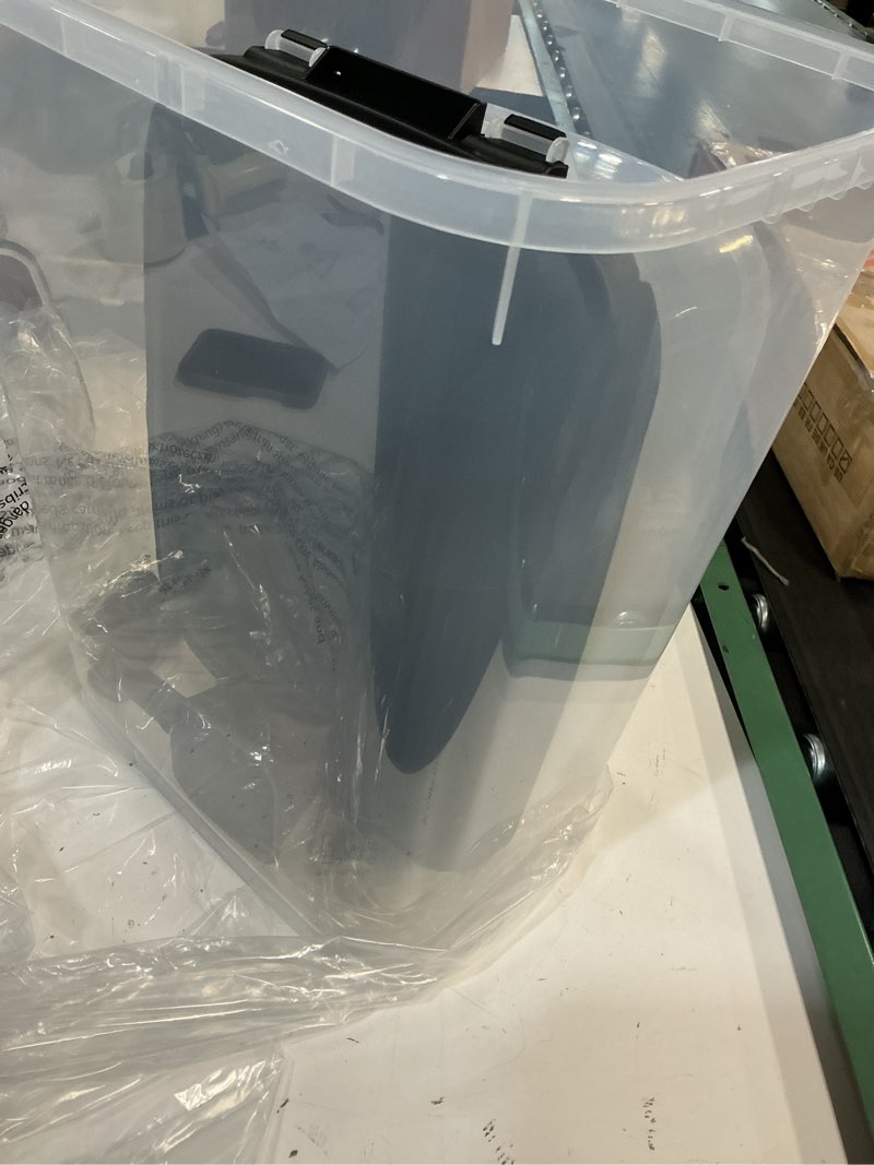 Condition photo showing Good Condition for 2pcs basics pet food storage container 50lbs 50lbs 1