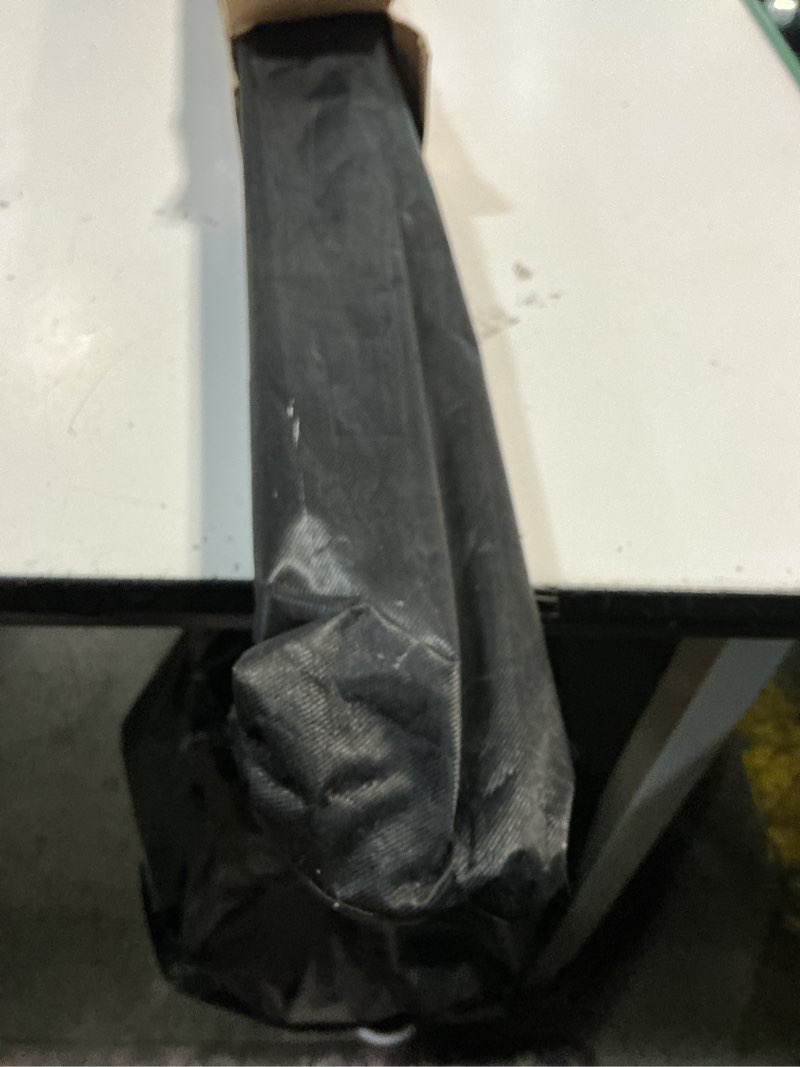 Condition photo showing As Is for ydisplay x banner stand adjustable fit banner size from 23"x63" to 32"x78" portable oxford bag for trade show exhibition market,1 pack 1pack banner stand