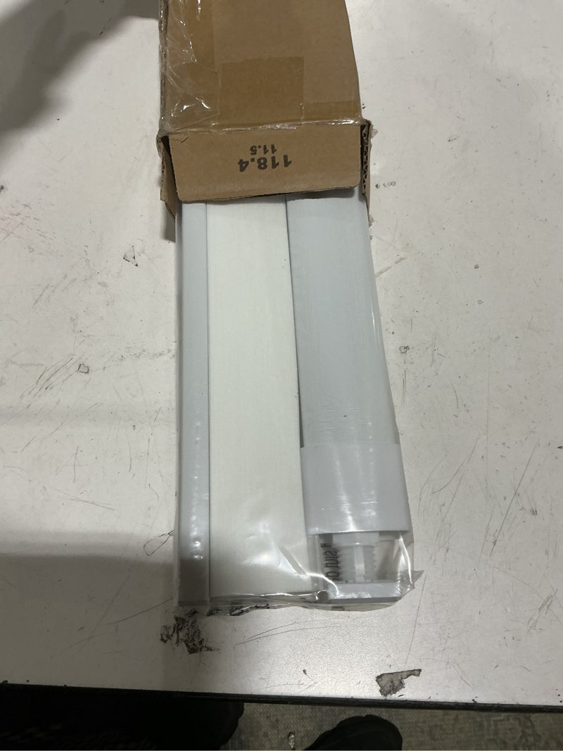 Condition photo showing New/Like New for lazblinds no tools no drill cordless cellular shades, light filtering honeycomb shades for home, thermal insulation blinds for windows, 47" w x 64" h, white light filtering-white 47" w x 64" h