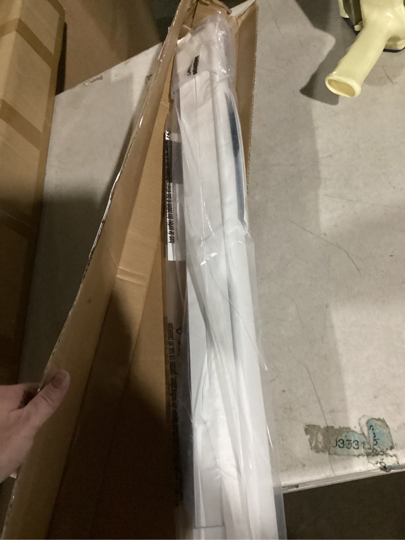 Condition photo showing Good Condition for lazblinds cordless cellular shades, no tools no drill light filtering honeycomb shades pleated blinds for windows, 29'' w x 48'' h, white light filtering-white 29'' w x 48'' h