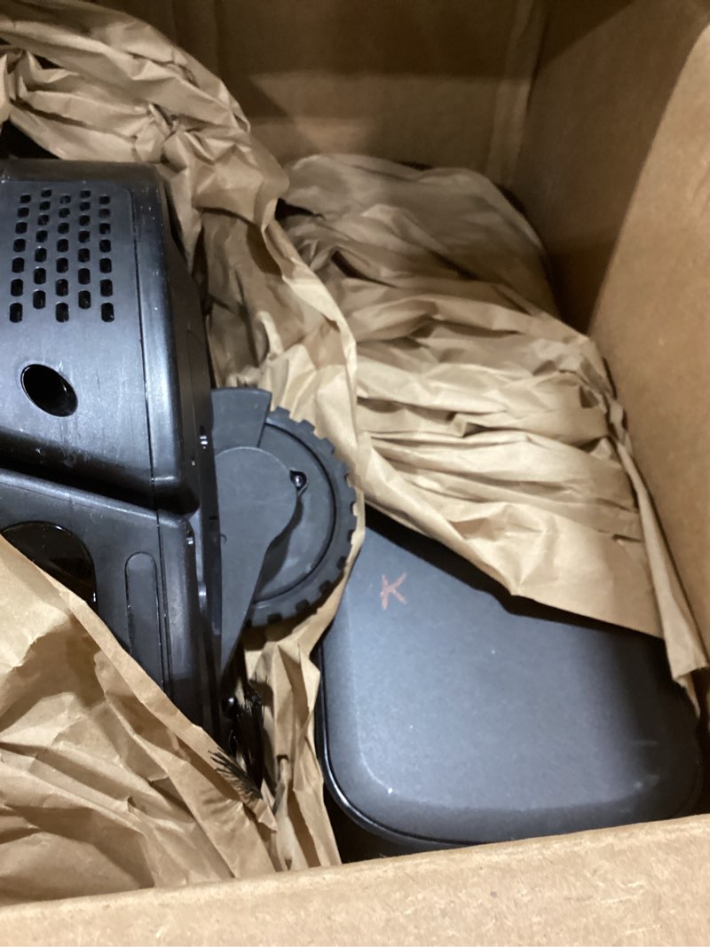 Condition photo showing As Is for Shark UR2360S Ultra Robot Vacuum, with Matrix Clean, Precision Mapping, 30-Day Capacity HEPA Bagless Self Empty Base, Self-Cleaning Brushroll Perfect for Pet Hair, WiFi, Black (Renewed)