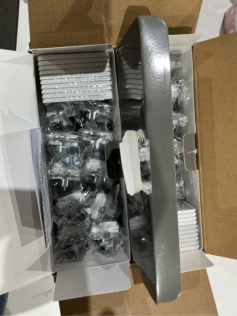 Condition photo showing Good Condition for bestten 20 pack single pole decorator wall light switch with wallplate, 15a 120/277v, on/off rocker paddle interrupter, ul listed, white single pole 20