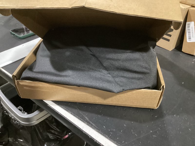 Condition photo showing Good Condition for zettum stackable patio chair cover - 600d outdoor chair cover waterproof & heavy duty, lawn furniture stacking seat cover for 4 - 6 outdoor stackable dining chairs - 28 x 36 x 47 inch 28 x 36 x 47 inch black - 1 pack