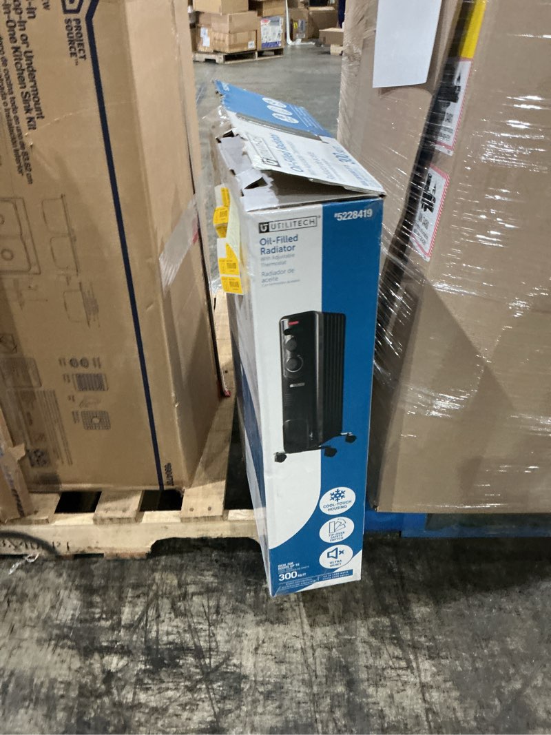 Utilittech oil filled radiator 