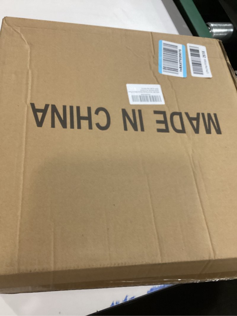 Condition photo showing New/Like New for KINLINK 14x14 Picture Frame, Brown Square Solid Wood Frames for Pictures 8x8 with Mat or 14x14 without Mat, Wall Display Photo Frames Brown Wood 4 Pack Brown Wood 14x14