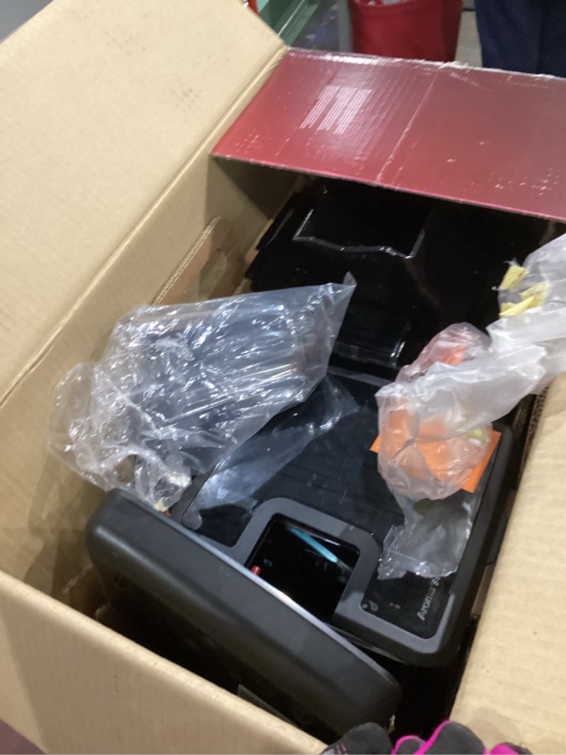 Condition photo showing As Is for Philips 3300 Series Fully Automatic Espresso Machine with LatteGo Milk System and integrated grinder, 6 Hot & Iced Coffee Pre-Sets, 40% Quieter SilentBrew, 15-Bar Pressure, Glossy Black (EP3341/50) Glossy Black Latte Go