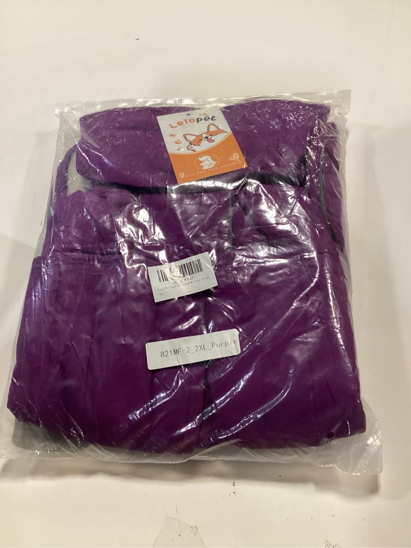 Condition photo showing New/Like New for (Different colors) Lelepet Dachshund Coat - Warm, Waterproof Winter Jacket with Reflective Strips & Fleece Lining for Mini & Standard Dachshunds, Adjustable Hook & Loop, Red Medium Red