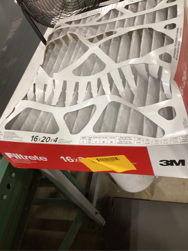 Condition photo showing As Is for filtrete 16x20x4