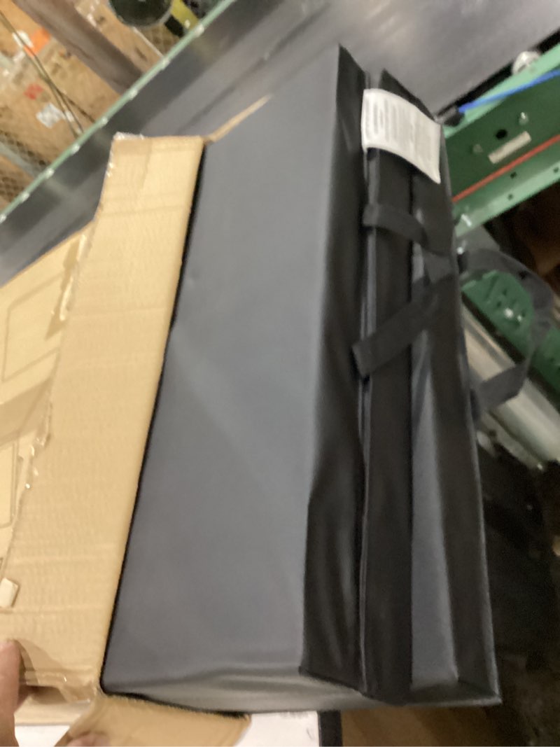 Condition photo showing New/Like New for cap barbell all purpose folding anti tear exercise training aerobic fitness gym & gymnastics balance mat | multiple colors 6' x 2' x 2.0" thick black