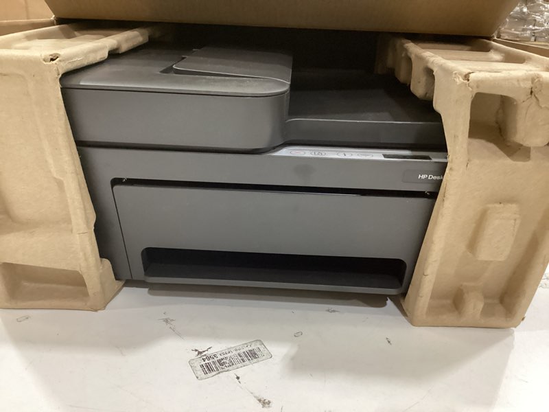 Condition photo showing Good Condition for hp deskjet 4355 wireless all-in-one color inkjet printer, scanner, copier, best-for-home, 3 month trial of instant ink included, ai-capable (aj4y0a) | dual-band wi-fi with hp app and 4800 x 1200 dpi for printing, scanning and copying
