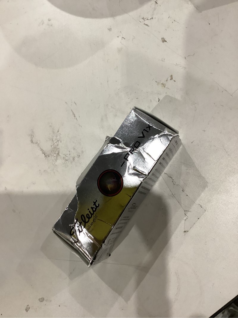 Condition photo showing New/Like New for Titleist Pro V1X Left Dash Golf Balls - New Sleeve - 3 Balls