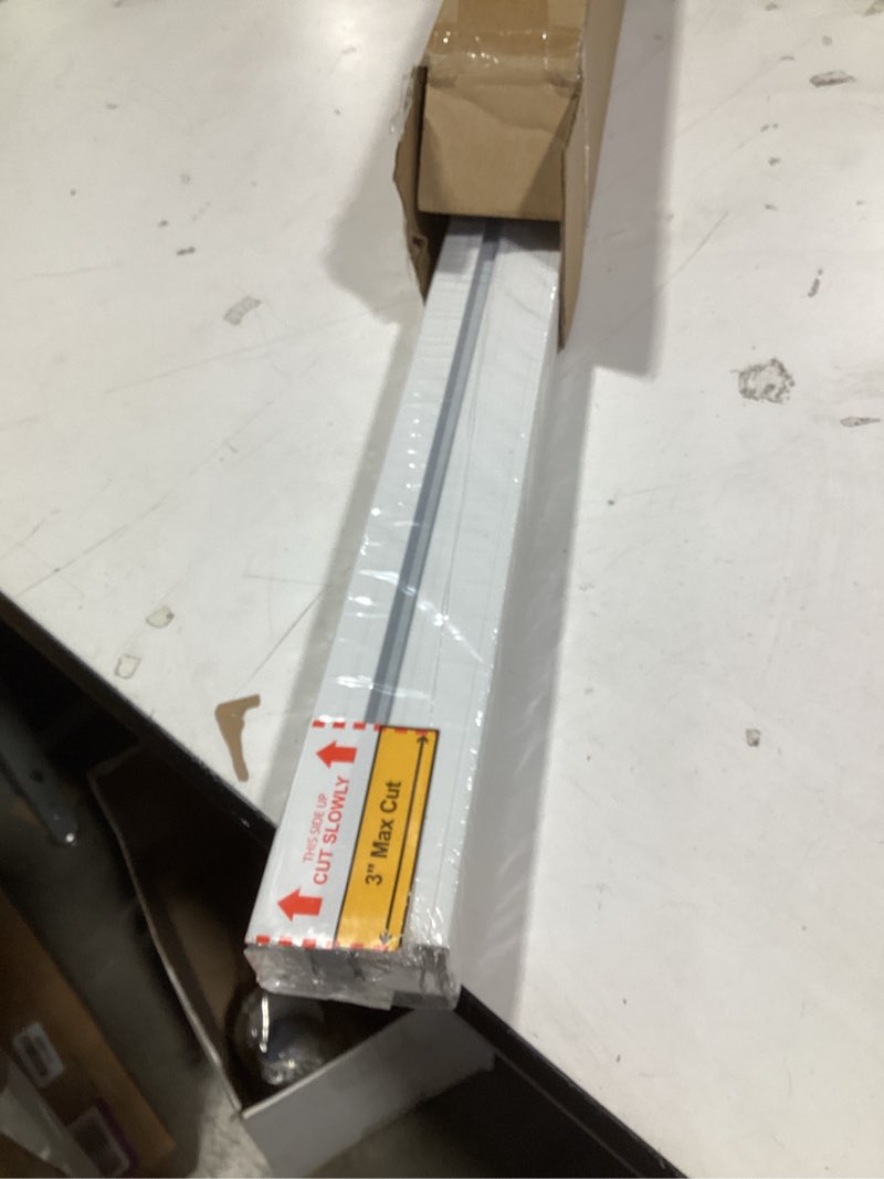 Condition photo showing New/Like New for DENFOON Motorized Zebra Blinds, Solar Powered Dual Layer Automatic Shades with Remote Control, Rechargeable Smart Blinds Horizontal Wireless Electric Shades for Windows, Custom Size, White? 28 x 72 White 28"W x 72"H