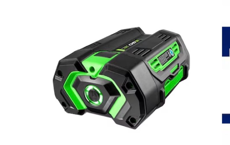 ego power+ 56 -volt, 5 ah 1 -pack lithium ion (li-ion) battery