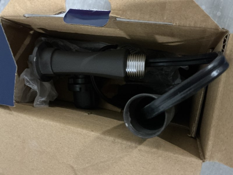 Condition photo showing As Is for harbor breeze 90 -lumens bronze low voltage hardwired led outdoor path light 3000-k