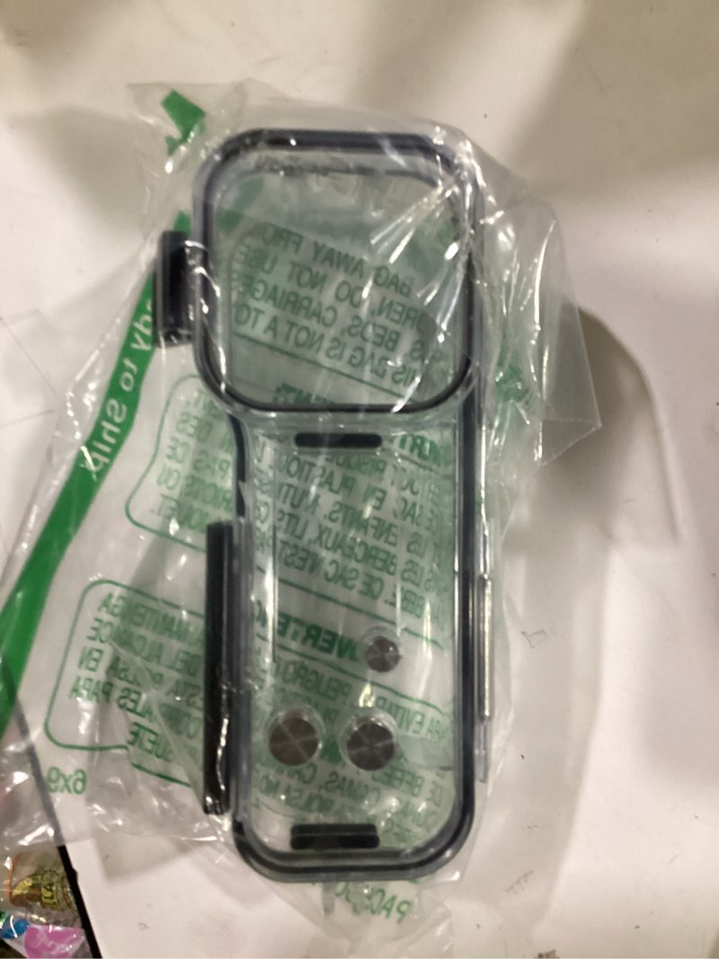 Condition photo showing Good Condition for waterproof housing case for dji osmo pocket 3, touchscreen underwater diving protective shell waterproof up to 50m/164/ft with helmet bracket & 1/4 bracket accessories