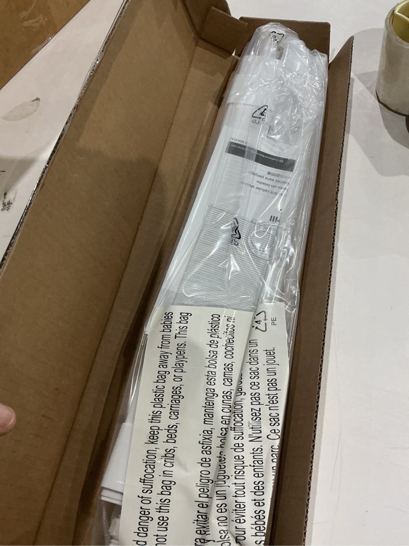 Condition photo showing Good Condition for LazBlinds No Tools No Drill Cordless Cellular Shades, Blackout Light Blocking Honeycomb Shades for Home, Thermal Insulation Blinds for Windows, 19" W x 36" H, White