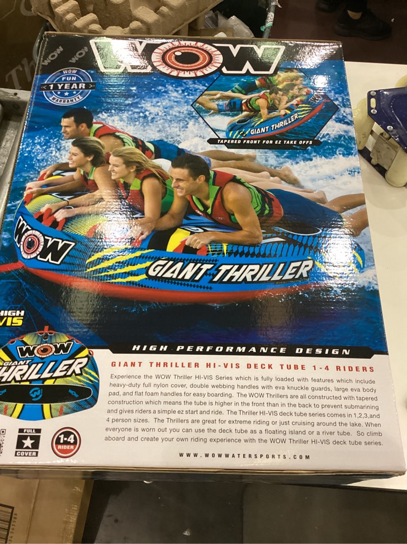 Wow giant thriller hi vis deck tube