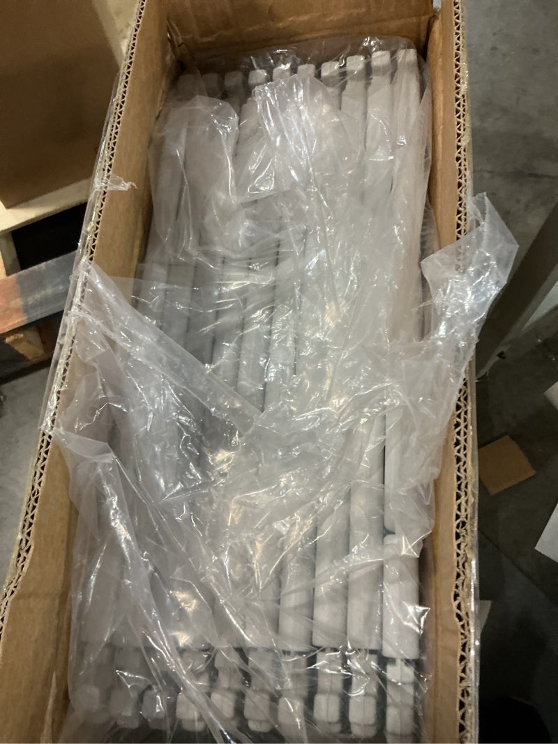 Condition photo showing Good Condition for Clear Acrylic Dog Playpen Indoor, Puppy Cat Small Pet Play Pen, Pet Cat Playpen for Rabbits, Dog Fence Crate Kennel Whelping Cage (Grey, 10 Panel) Grey 10 PCS