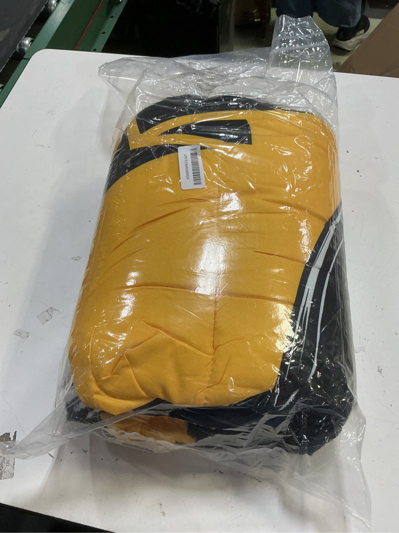 Condition photo showing New/Like New for feelyou football comforter set,pittsburgh bedding set twin size,american football city comforter,football fans gifts bed set yellow black twin