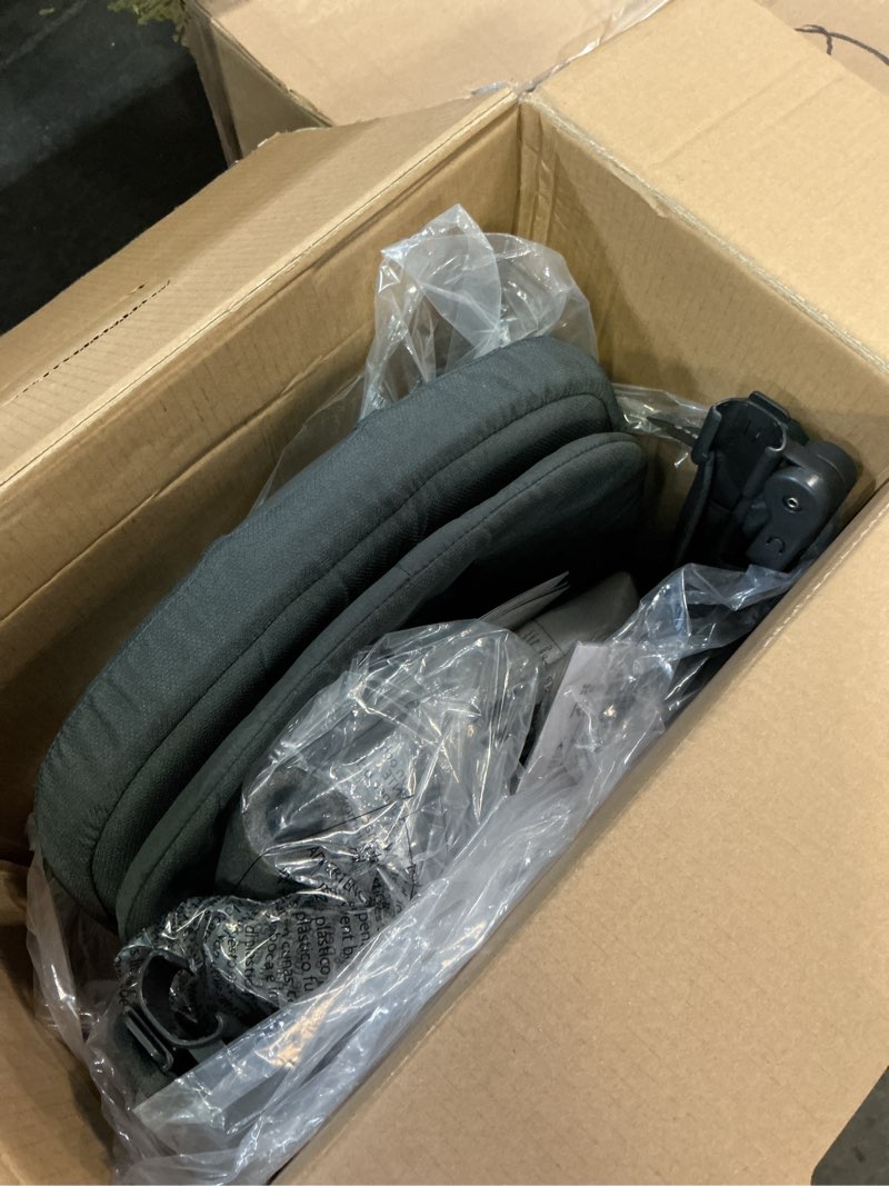 Condition photo showing Good Condition for uppababy rumbleseat v3 second lower seat - compatible with vista v2 and vista v3 - all-weather seat + magnetic buckle – adapters included - jake (charcoal/carbon frame/black leather)
