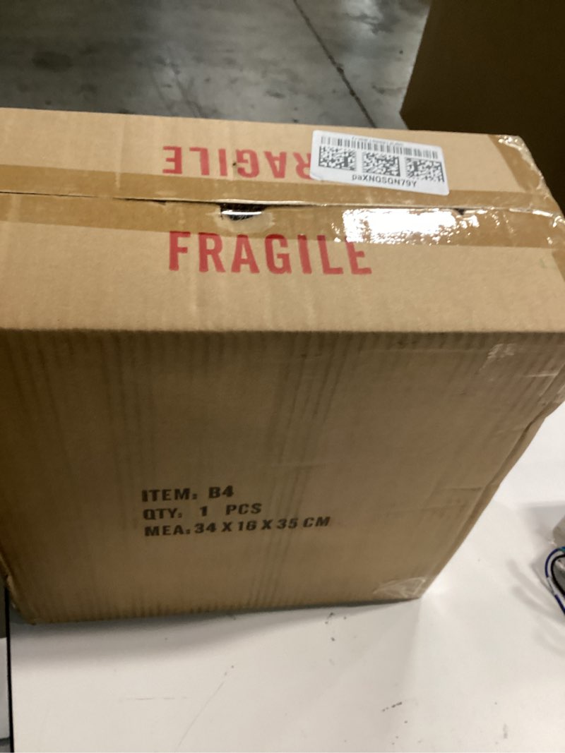 Condition photo showing New/Like New for 3 Light Plug Hanging Chandelier Spherical Black Light, Chain Length 15 Feet Rope Adjustable, for Hallway Entrance Bedroom Balcony Kitchen Island Foyer