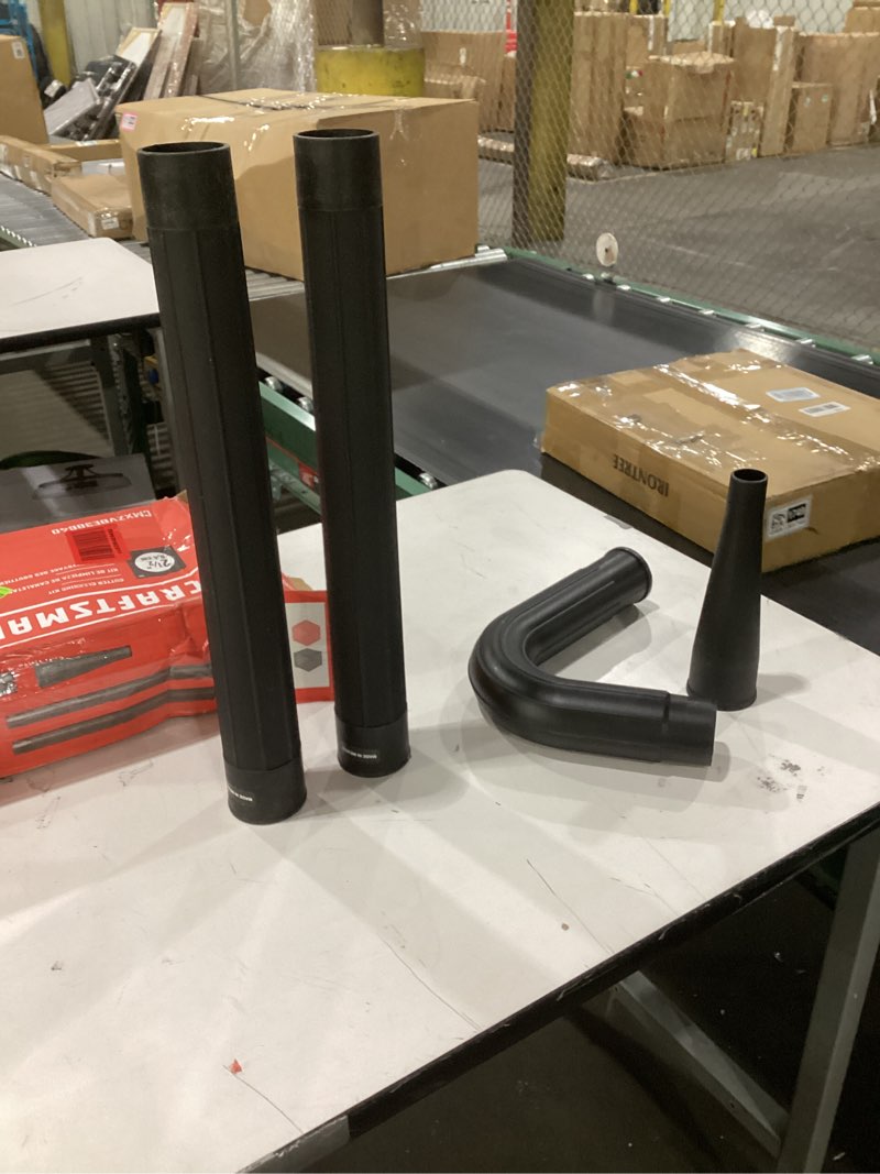 Condition photo showing Good Condition for CRAFTSMAN CMXZVBE38640 2-1/2 in. Gutter Cleaning Wet Dry Vac Attachment Kit, Industrial-Grade Shop Vacuum Accessory for Cleaning or Blowing Debris from Gutters, Fits 2-1/2 in. Hose Diameter Gutter Kit