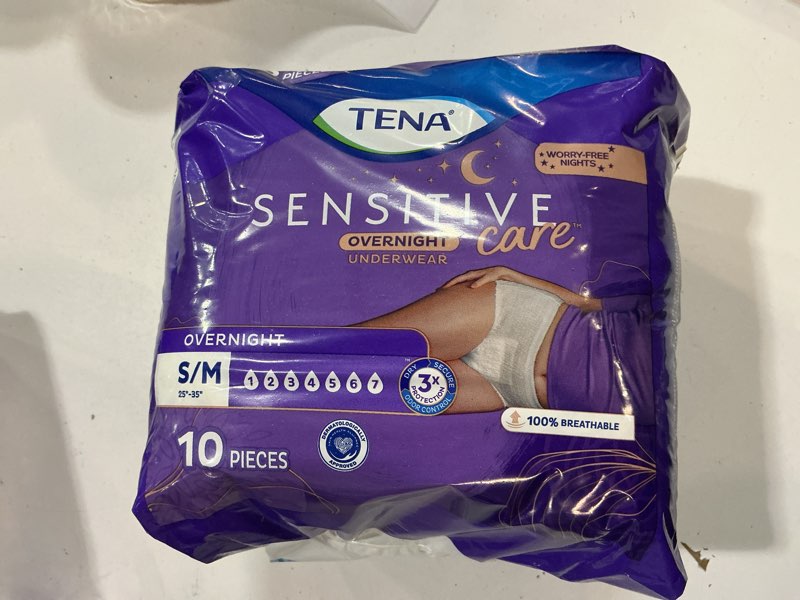 Condition photo showing New/Like New for TENA Sensitive Care Overnight Underwear | Heavy Incontinence