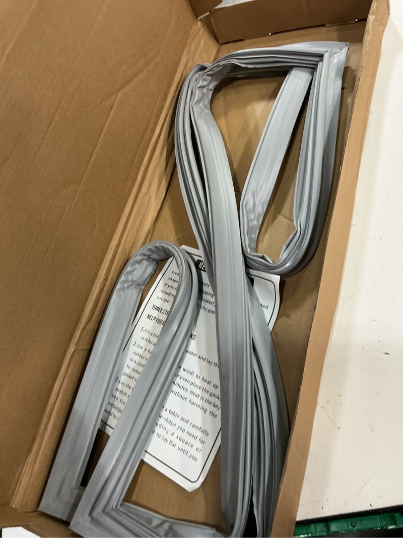 Condition photo showing Good Condition for 41.62'' x 28.5'' 242193206 refrigerator fresh food door gasket compatible with frigidaire kenmore and crosley 3513463 ap5806733 ps9493819 eap9493819 refrigerator seal gasket