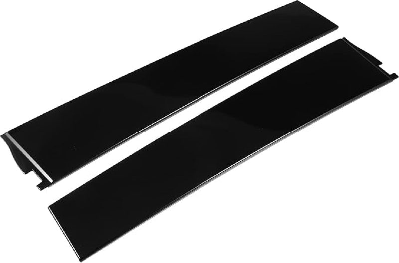 X AUTOHAUX Pair B Pillar Trim Panel Door Pillar Trim Driver Passenger Windshield Outer Side for Cadillac Escalade ESV for Chevrolet Suburban Tahoe 2015-2020 for GMC Yukon XL 84263144 84263145